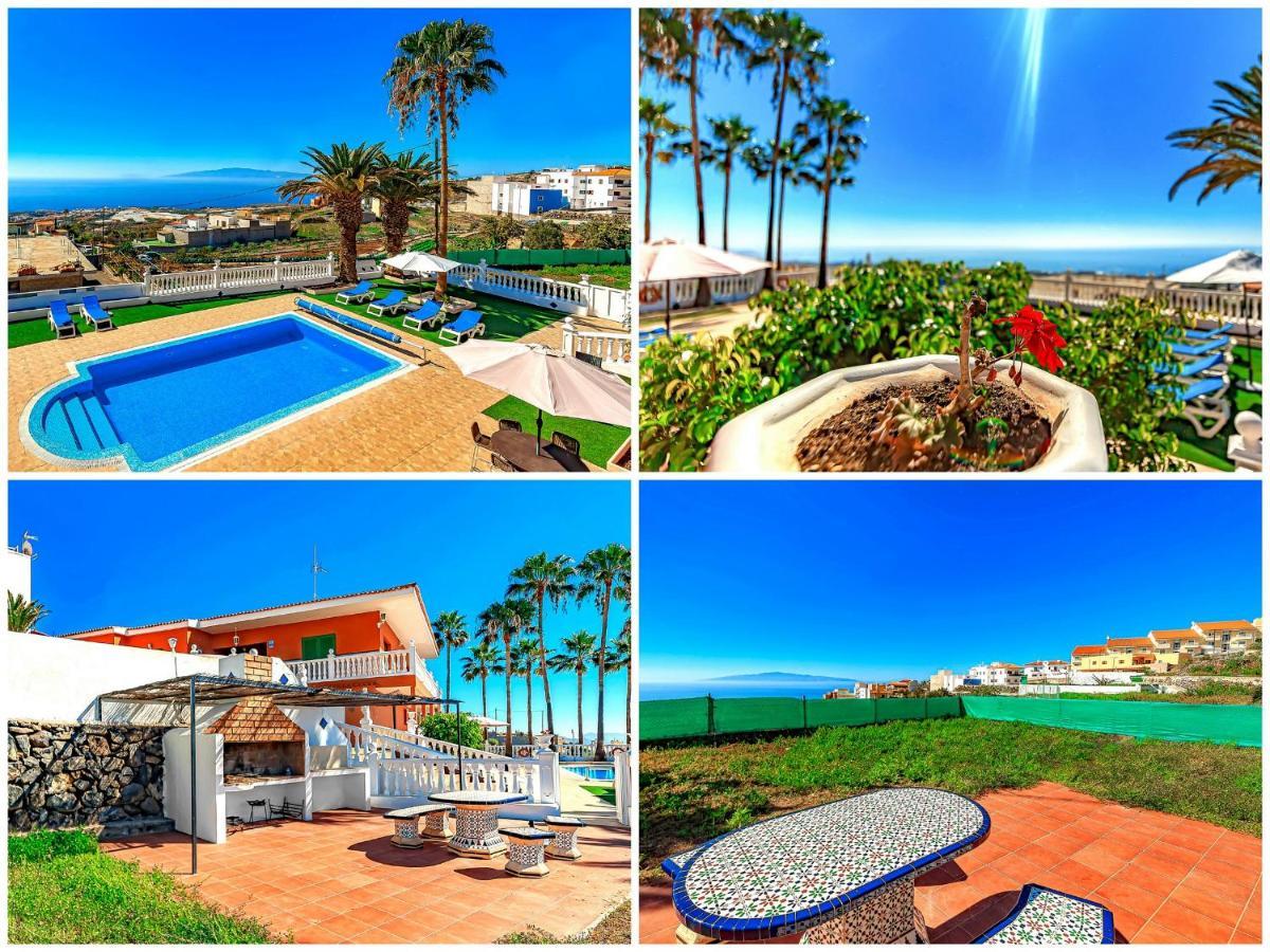 Villa Raquel With Private Pool And Sea View Los Menores Exterior photo